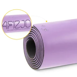 4FIZJO Mata do jogi i ćwiczeń antypoślizgowa 4 mm fioletowa Hot