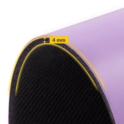 4FIZJO Mata do jogi i ćwiczeń antypoślizgowa 4 mm fioletowa Hot