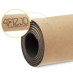4FIZJO Mata do jogi i ćwiczeń antypoślizgowa 4 mm korkowa New
