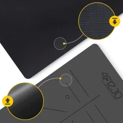 4FIZJO Mata do jogi i ćwiczeń antypoślizgowa 4 mm czarna Discount