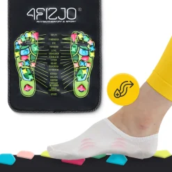 4FIZJO Mata do masażu stóp z kamykami 140 x 35 cm Outlet