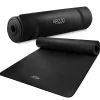 4FIZJO Mata do ćwiczeń fitness i jogi NBR 190 × 100 × 1,5 cm czarna Best
