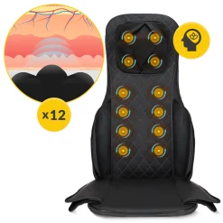 4FIZJO Mata masująca na fotel SHIATSU Sale