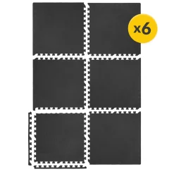 4FIZJO Mata ochronna piankowa PUZZLE na podłogę 60 x 60 cm 6 szt. Outlet