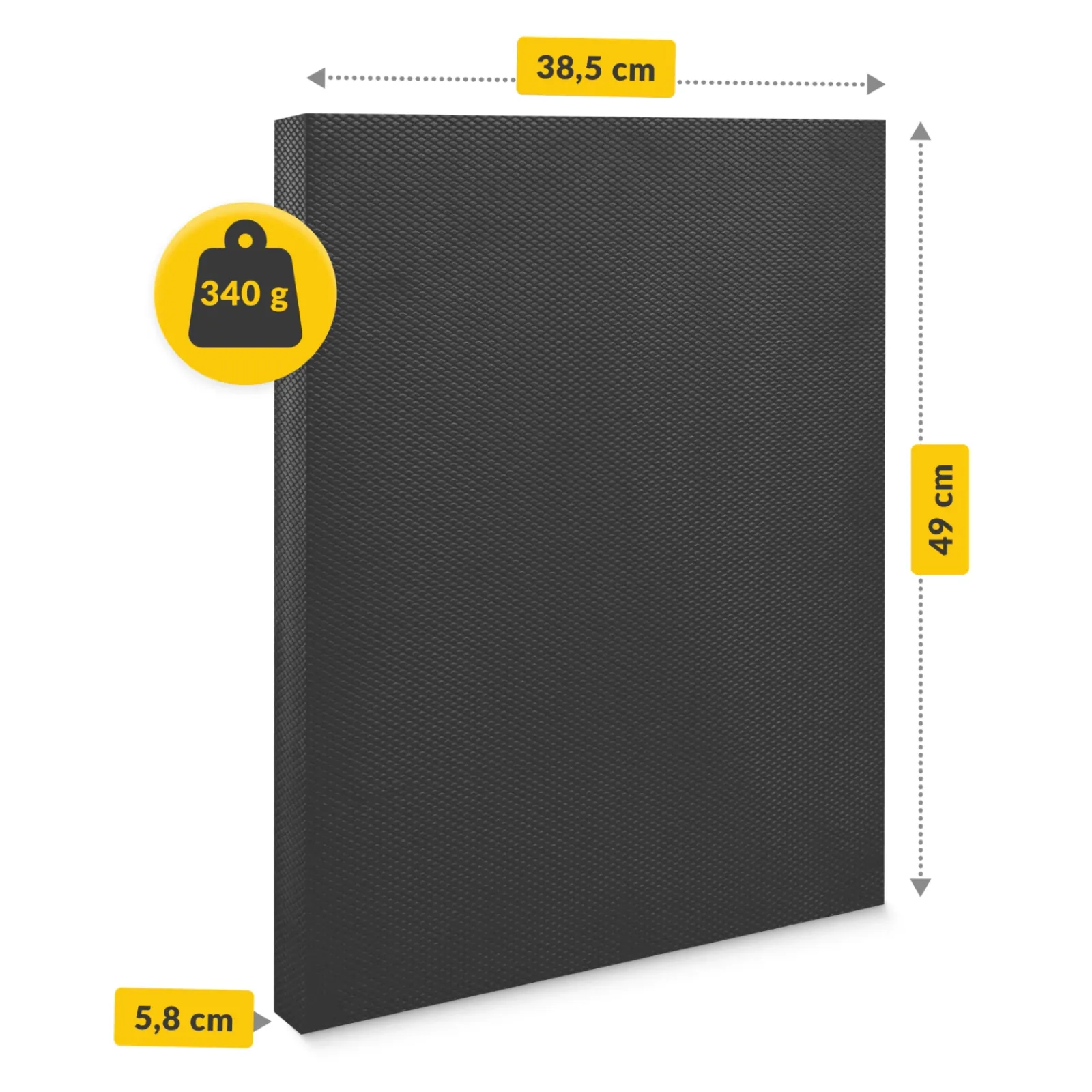 4FIZJO Mata równoważna Balance Pad czarna Discount