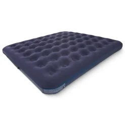 4FIZJO Materac dmuchany dwuosobowy Avenli 203 x 152 x 22 cm z pompką i poduszkami