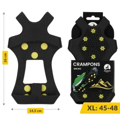 4FIZJO Nakładki antypoślizgowe na buty mini raczki XL New