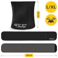4FIZJO Neoprenowy pas wyszczuplający na brzuch z kieszonką L/XL Online