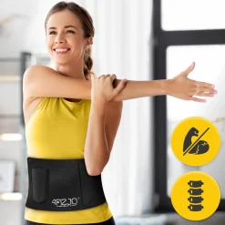 4FIZJO Neoprenowy pas wyszczuplający na brzuch z kieszonką L/XL Online