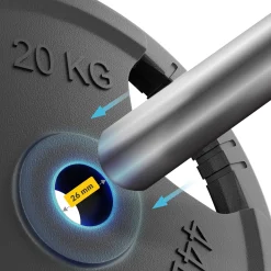 4FIZJO Obciążenie żeliwne 20 kg Outlet