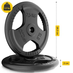 4FIZJO Obciążenie żeliwne 2 x 2,5 kg Online