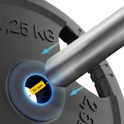 4FIZJO Obciążenie żeliwne 4 x 1,25 kg New