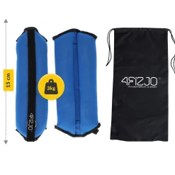 4FIZJO Obciążniki na kostki i nadgarstki 2 x 3 kg Hot