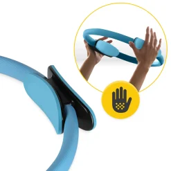 4FIZJO Obręcz ring do jogi i pilatesu niebieska Online
