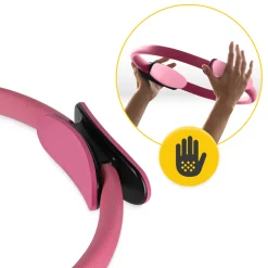 4FIZJO Obręcz ring do jogi i pilatesu różowa Sale
