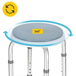 4FIZJO Obrotowy taboret pod prysznic Sale