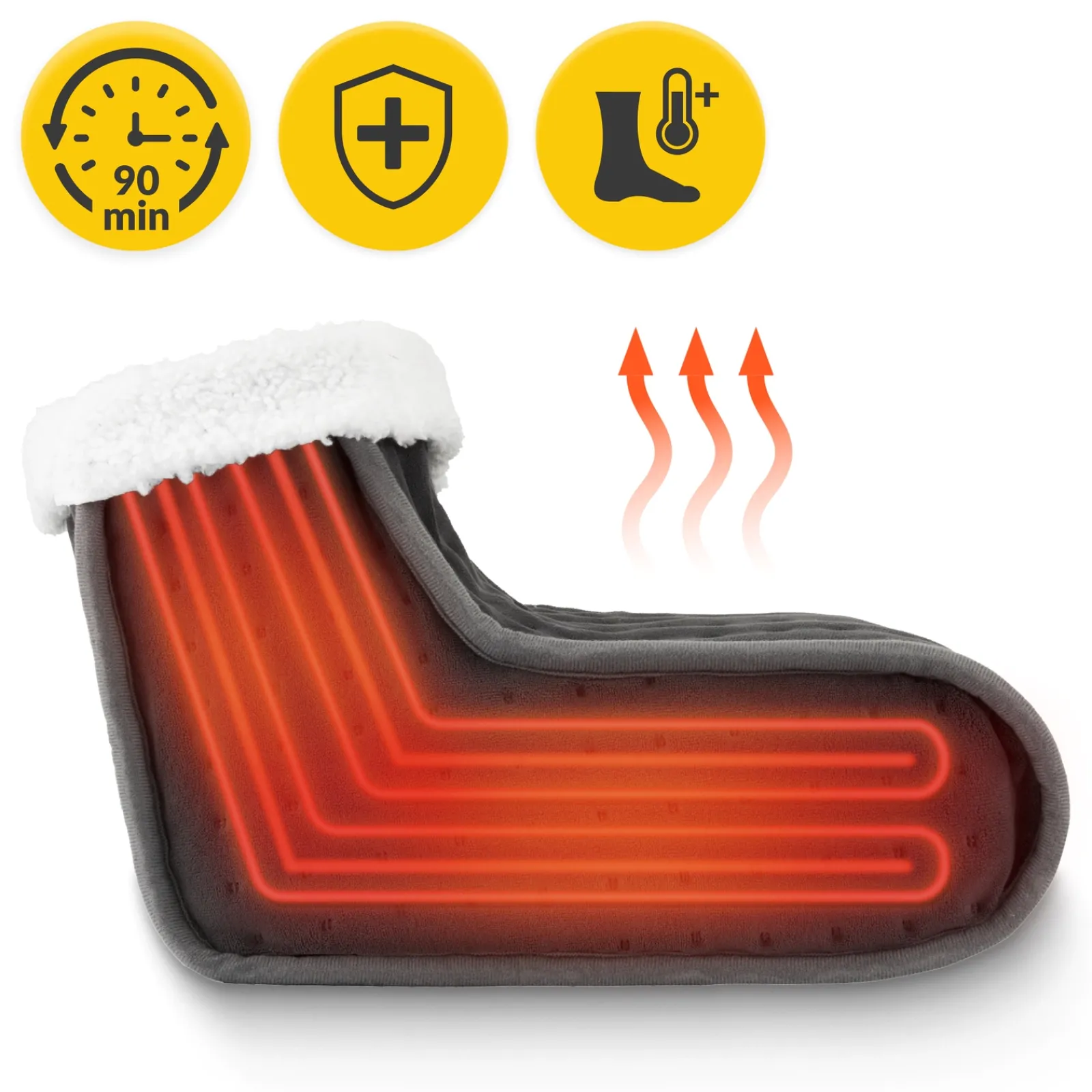 4FIZJO Ogrzewacz do stóp elektryczny Hot