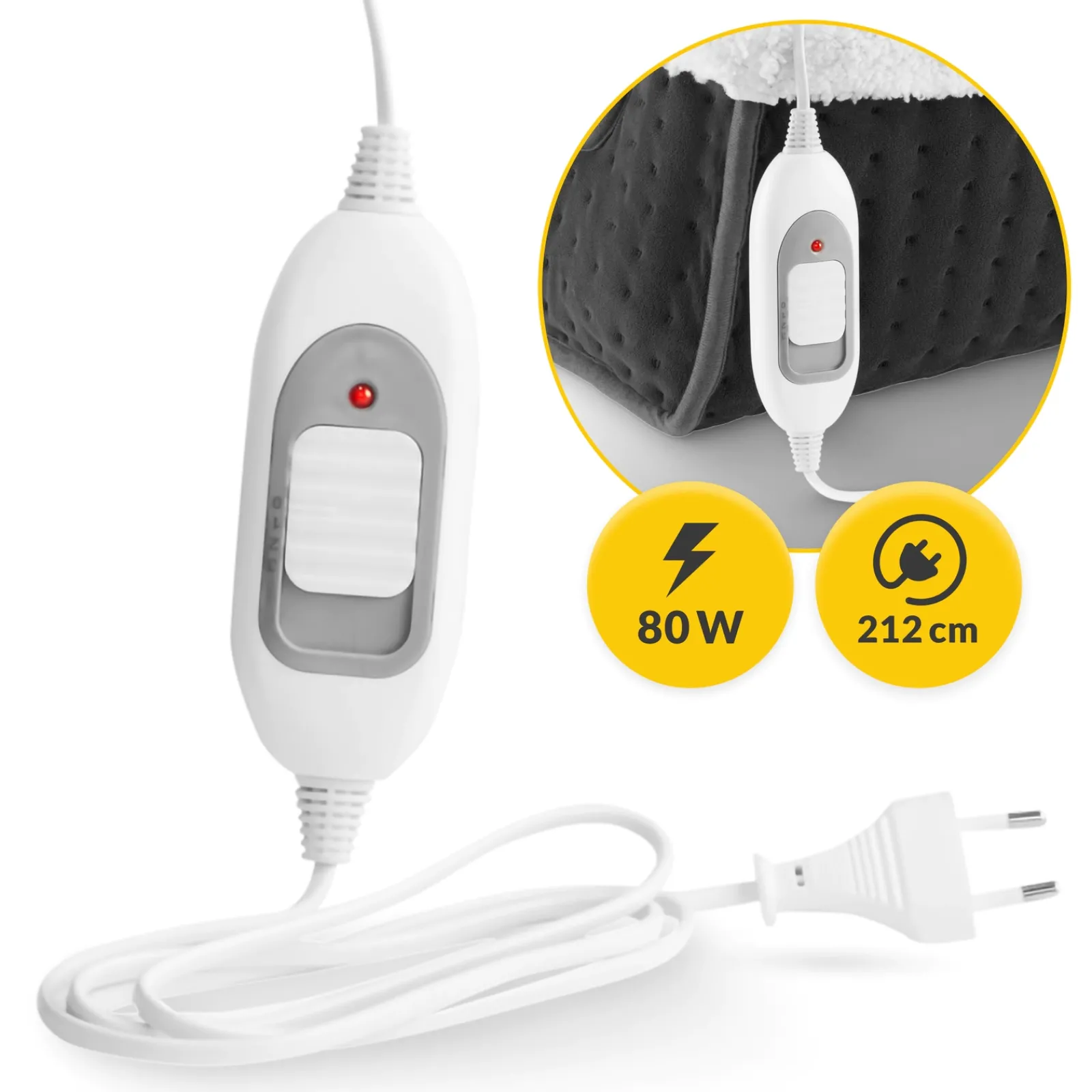 4FIZJO Ogrzewacz do stóp elektryczny Hot