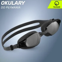 4FIZJO Okulary do pływania TSUNAMI czarne Discount