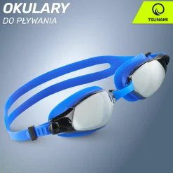 4FIZJO Okulary do pływania TSUNAMI niebieskie Discount