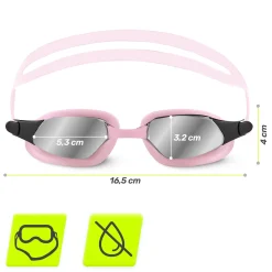 4FIZJO Okulary do pływania TSUNAMI różowe Sale