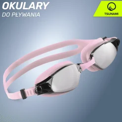 4FIZJO Okulary do pływania TSUNAMI różowe Sale