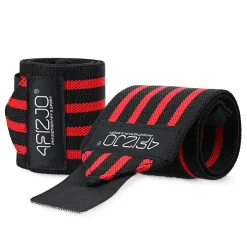 4FIZJO Opaski na nadgarstki 2 szt. czerwone