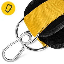 4FIZJO Opaski treningowe na kostki do wyciągu 2 szt. żółte Outlet