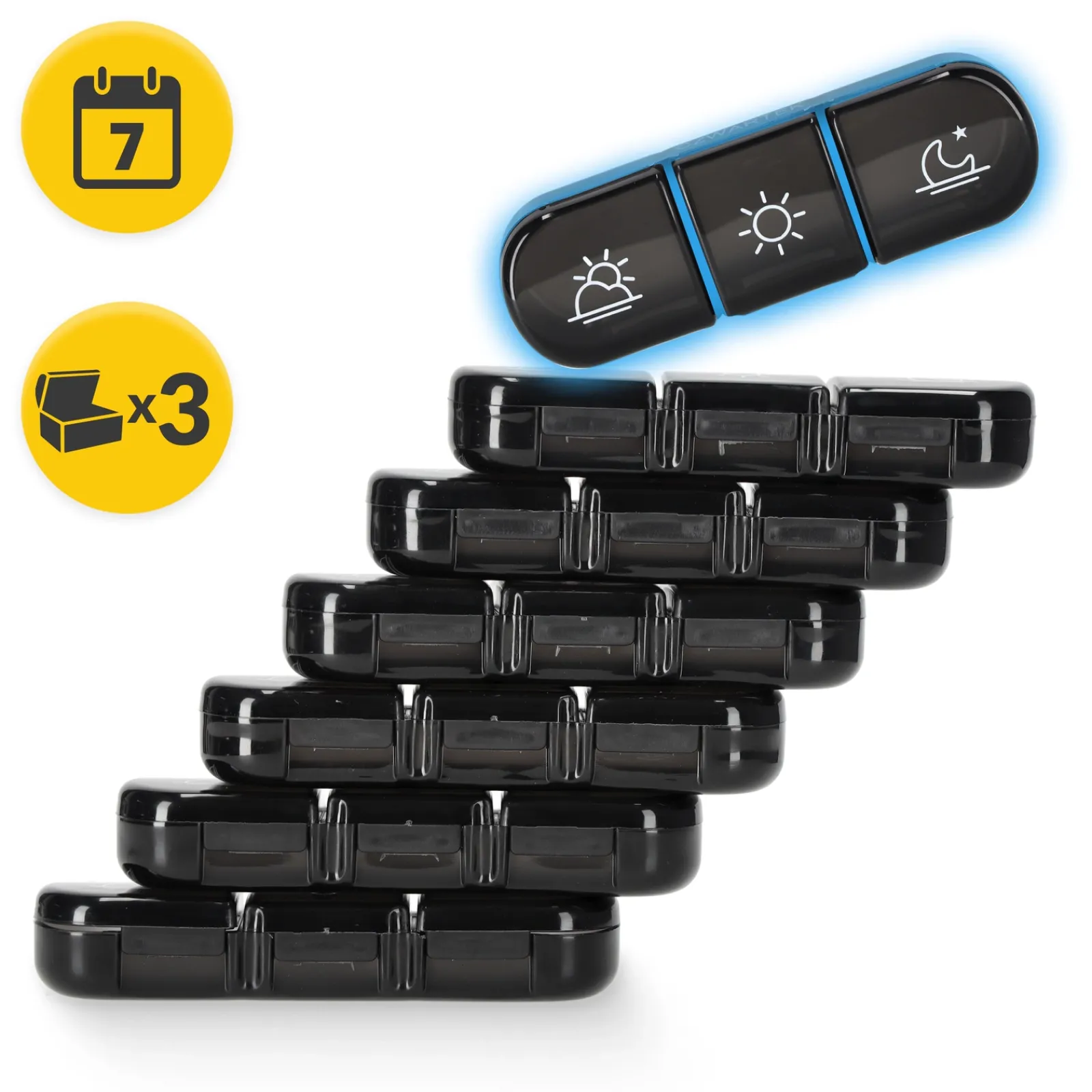 4FIZJO Organizer na leki tygodniowy TRAVEL Sale