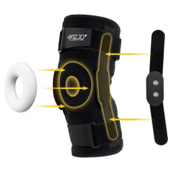 4FIZJO Orteza na kolano ze stabilizacją rzepki XL