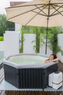 4FIZJO Panelowe spa ogrodowe MSpa TUSCANY Wi-Fi 6-osobowe Outlet