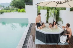 4FIZJO Panelowe spa ogrodowe MSpa TUSCANY Wi-Fi 6-osobowe Outlet