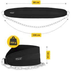4FIZJO Pas obciążeniowy Dip Belt 100 cm Best