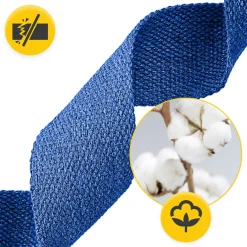 4FIZJO Pasek do jogi granatowy Discount