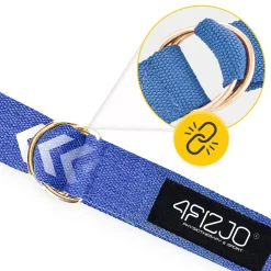 4FIZJO Pasek do jogi granatowy Discount