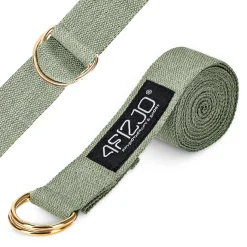 4FIZJO Pasek do jogi khaki Discount
