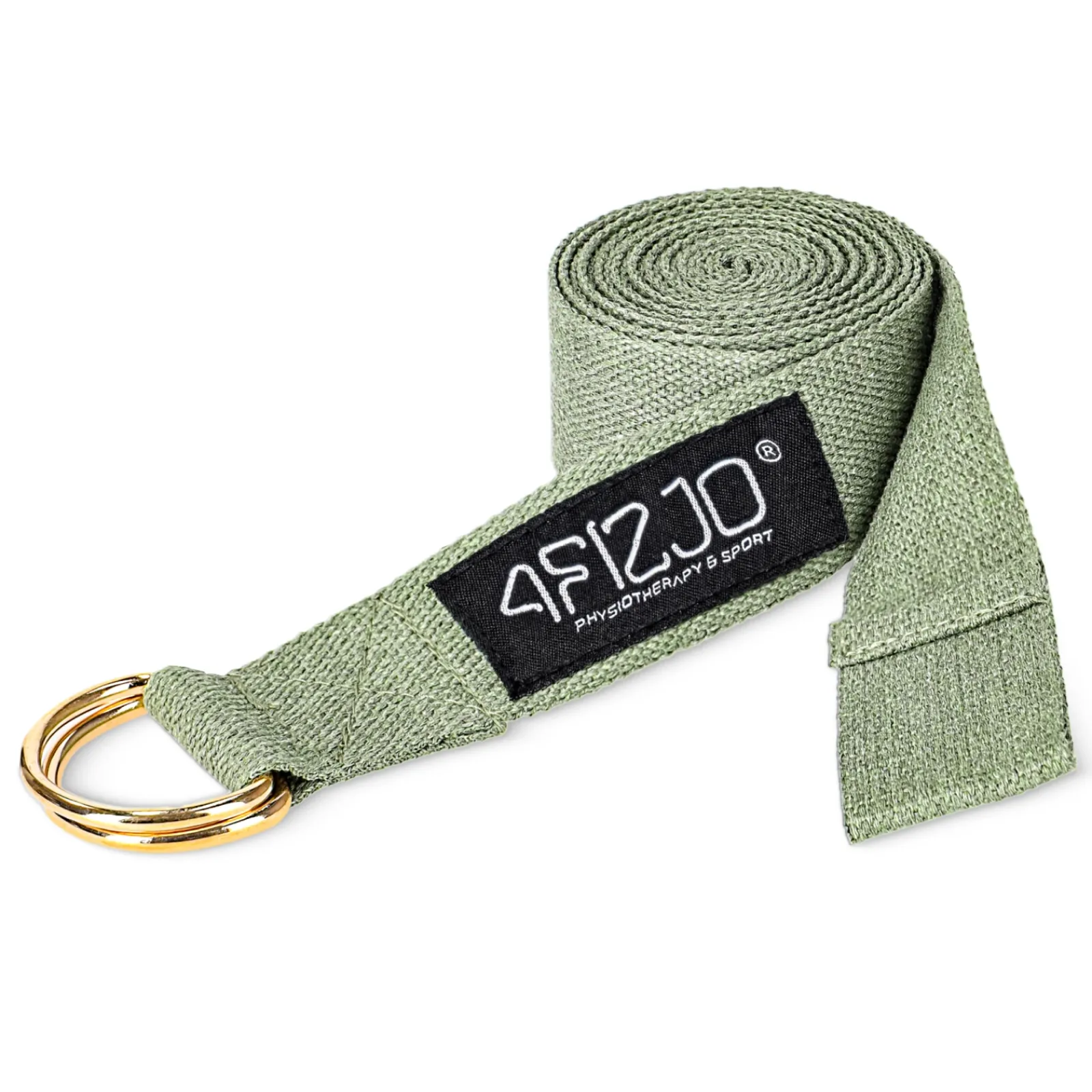 4FIZJO Pasek do jogi khaki Discount