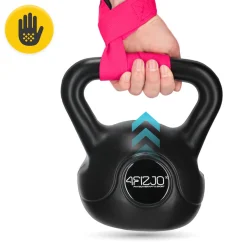 4FIZJO Paski treningowe do martwego ciągu Deadlift Straps różowe Clearance