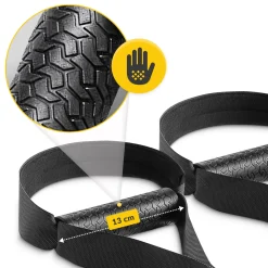 4FIZJO Pasy treningowe taśmy do ćwiczeń TRX niebieskie Discount