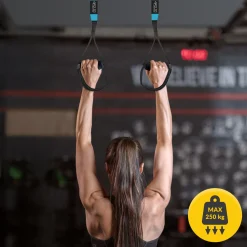 4FIZJO Pasy treningowe taśmy do ćwiczeń TRX niebieskie Discount