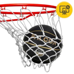 4FIZJO Piłka do koszykówki Falcon rozmiar 7 czarna Clearance
