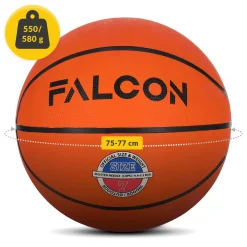4FIZJO Piłka do koszykówki Falcon rozmiar 7 pomarańczowa Clearance