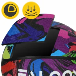 4FIZJO Piłka do koszykówki Falcon rozmiar 7 wielokolorowa New
