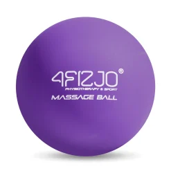 4FIZJO Piłka do masażu Lacrosse Massage Ball fioletowa New