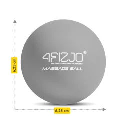 4FIZJO Piłka do masażu Lacrosse Massage Ball szara Discount