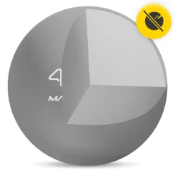 4FIZJO Piłka do masażu Lacrosse Massage Ball szara Discount
