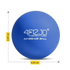 4FIZJO Piłka do masażu Lacrosse Massage Ball niebieska Sale