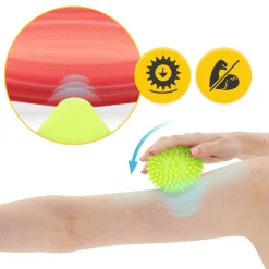 4FIZJO Piłka do masażu z kolcami SPIKE+ 9 cm