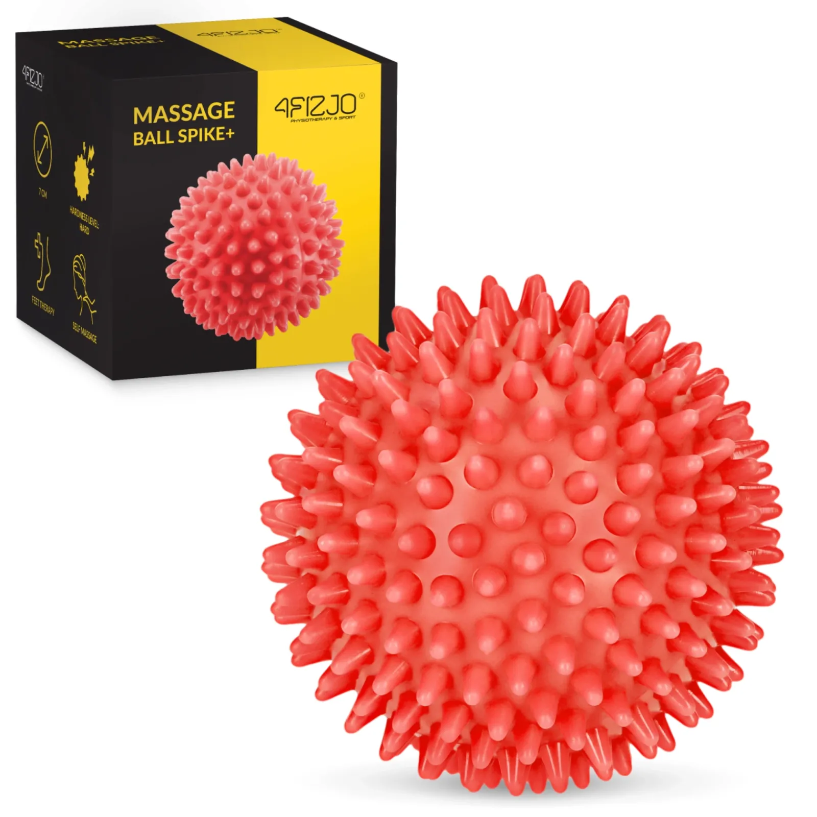 4FIZJO Piłka do masażu z kolcami SPIKE+ 7 cm Outlet