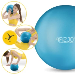 4FIZJO Piłka do pilatesu i rehabilitacji 22 cm niebieska Online